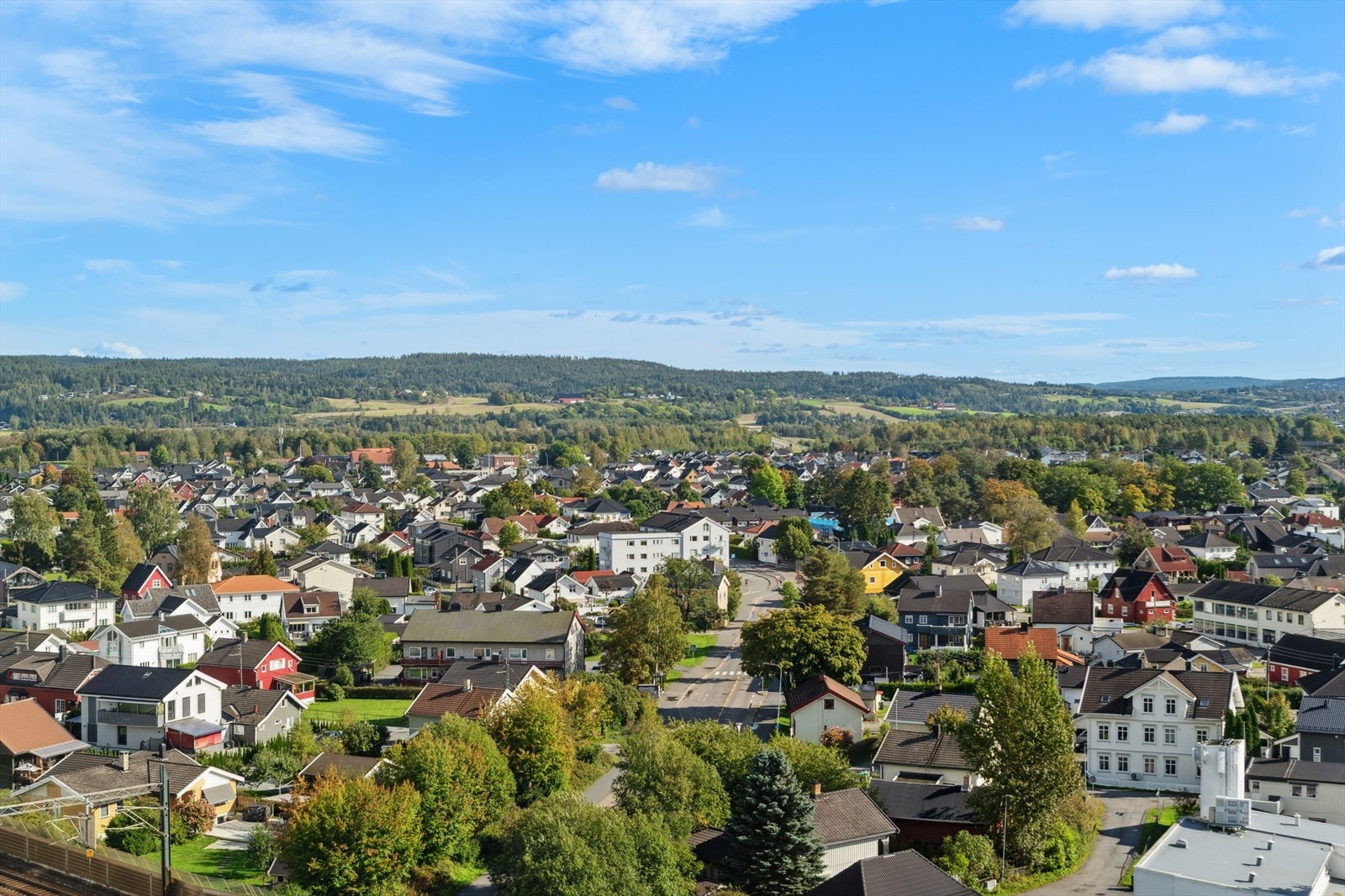Fri, flott og langstrakt utsikt. Galleribilde