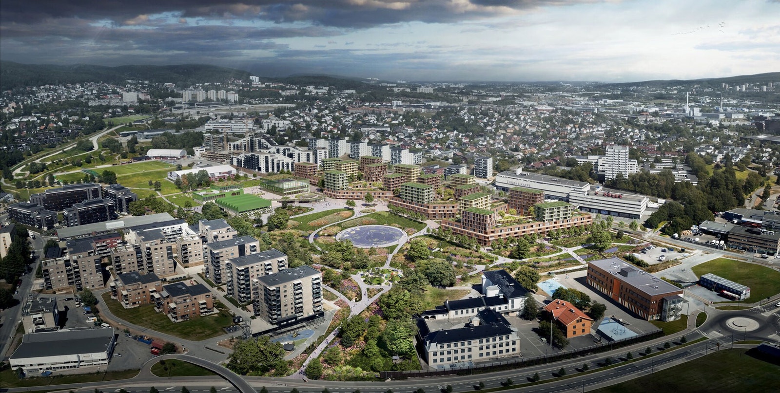 Økern skal utvikles i stor grad og er et område under storsatsning. (Bilde: endringer kan forekomme) Galleribilde