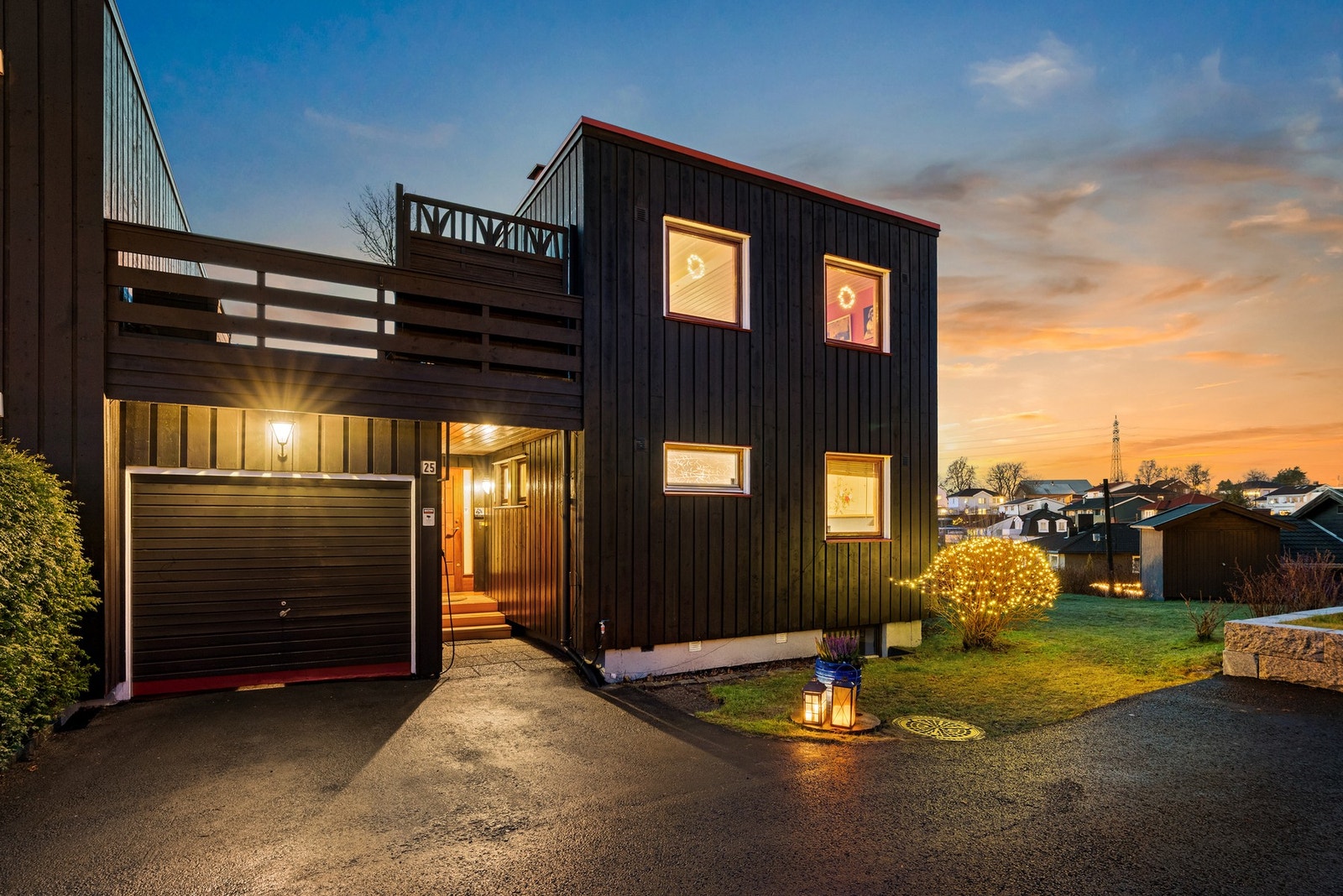 Vi beveger oss inn igjen og ser på siste etasje Galleribilde