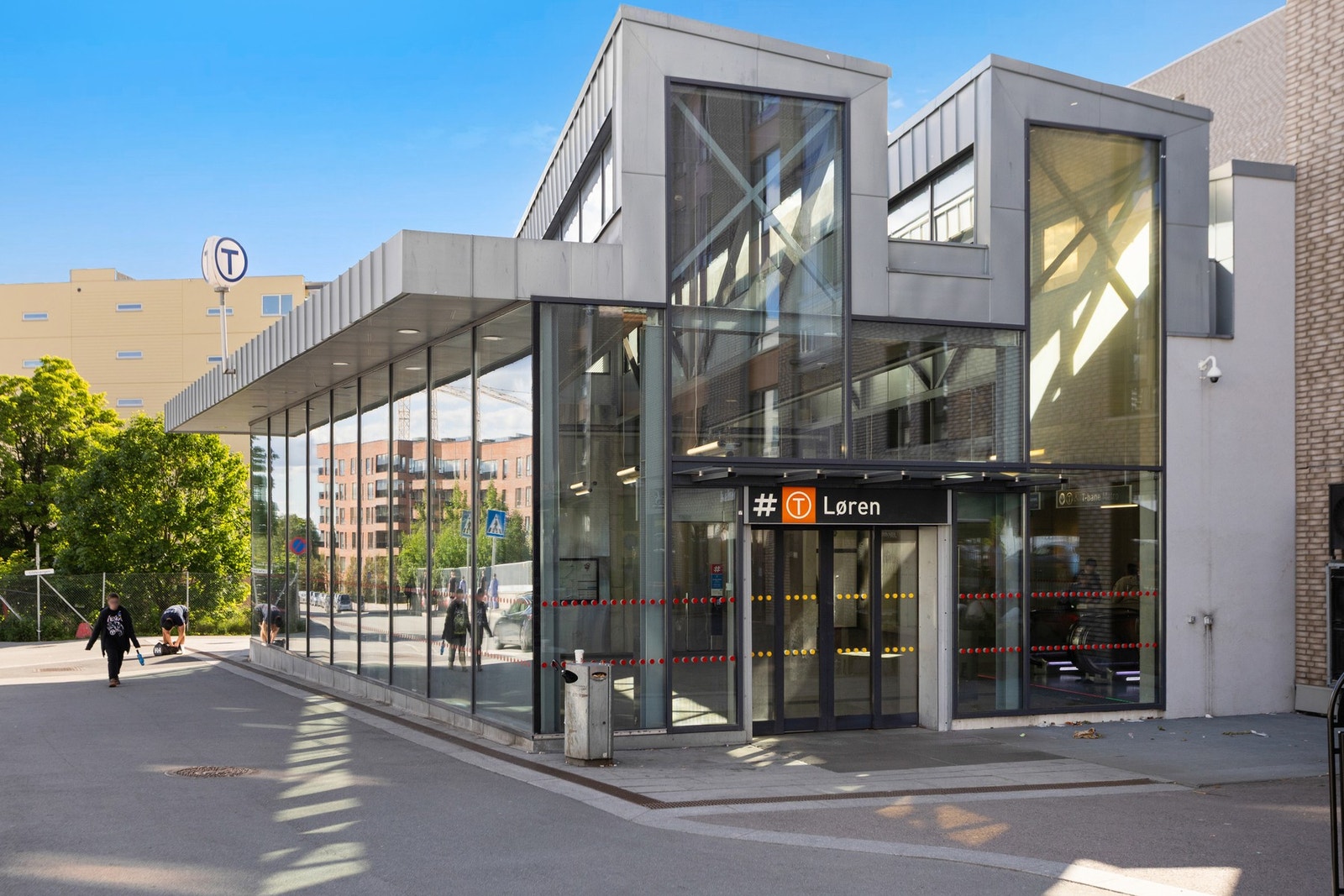 Løren T innenfor gangavstand. Det er for øvrig også Økern T. Galleribilde