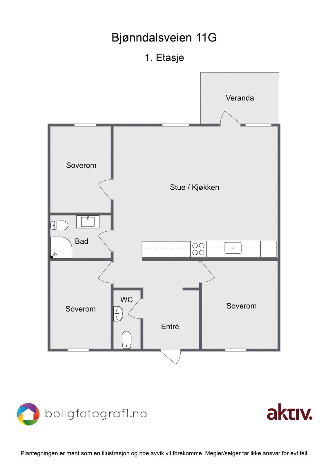 Plantegning. Galleribilde