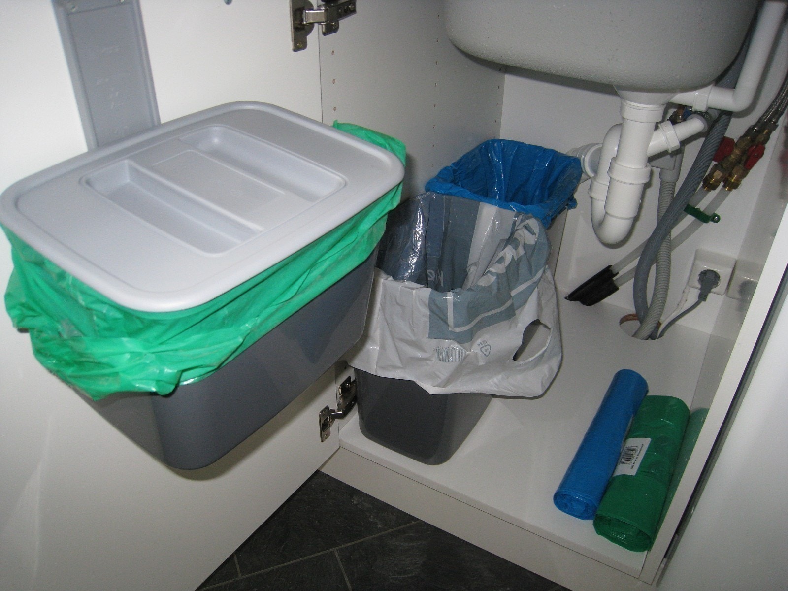 Kildesorteringssettet er selvsagt på plass Galleribilde