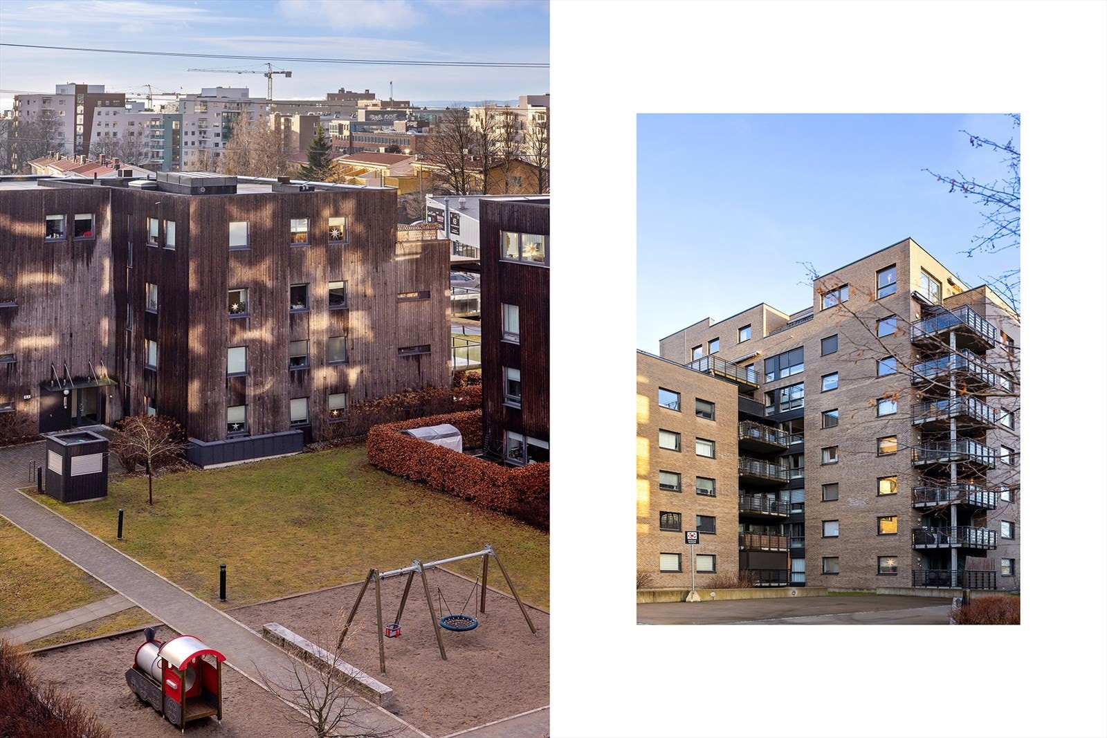 Pent opparbeidet og delvis lukket gårdsrom. Galleribilde