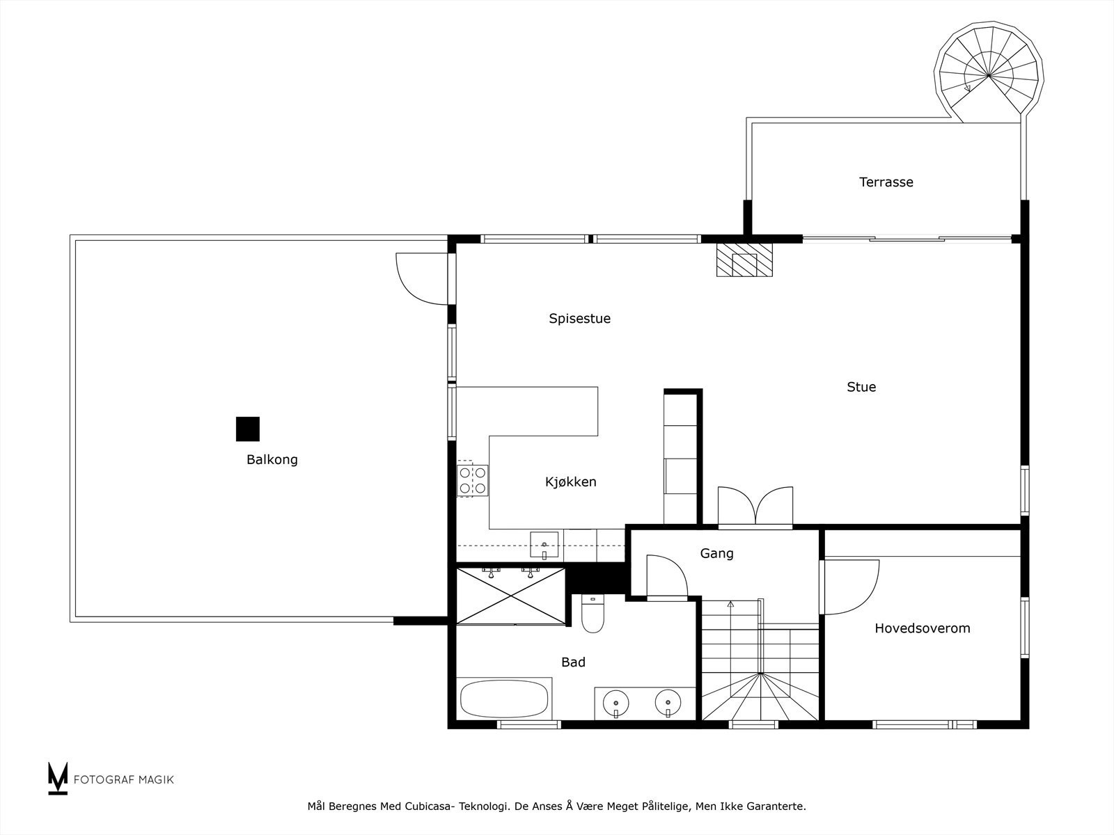 Plantegning - 2. etasje Galleribilde