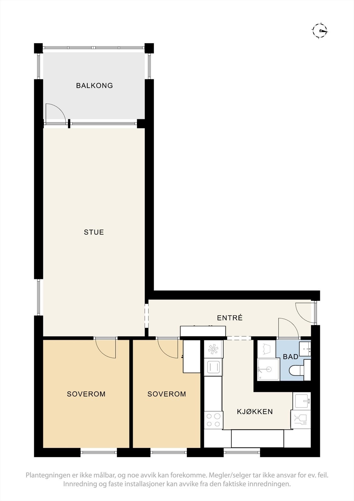 Plantegning. Galleribilde