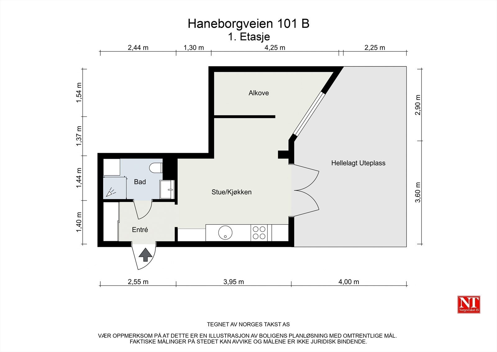 Plantegning Galleribilde
