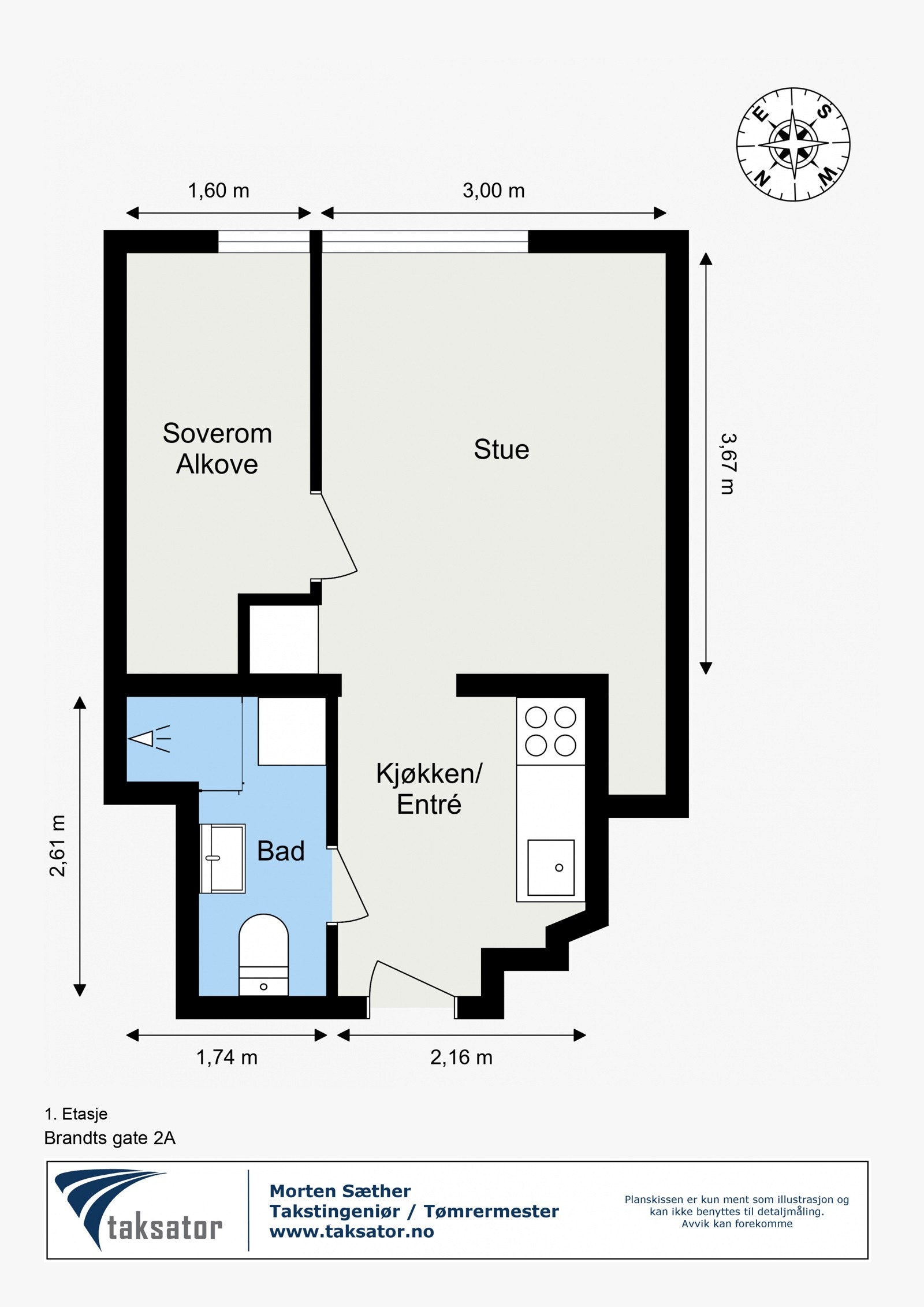 Plantegning. Galleribilde