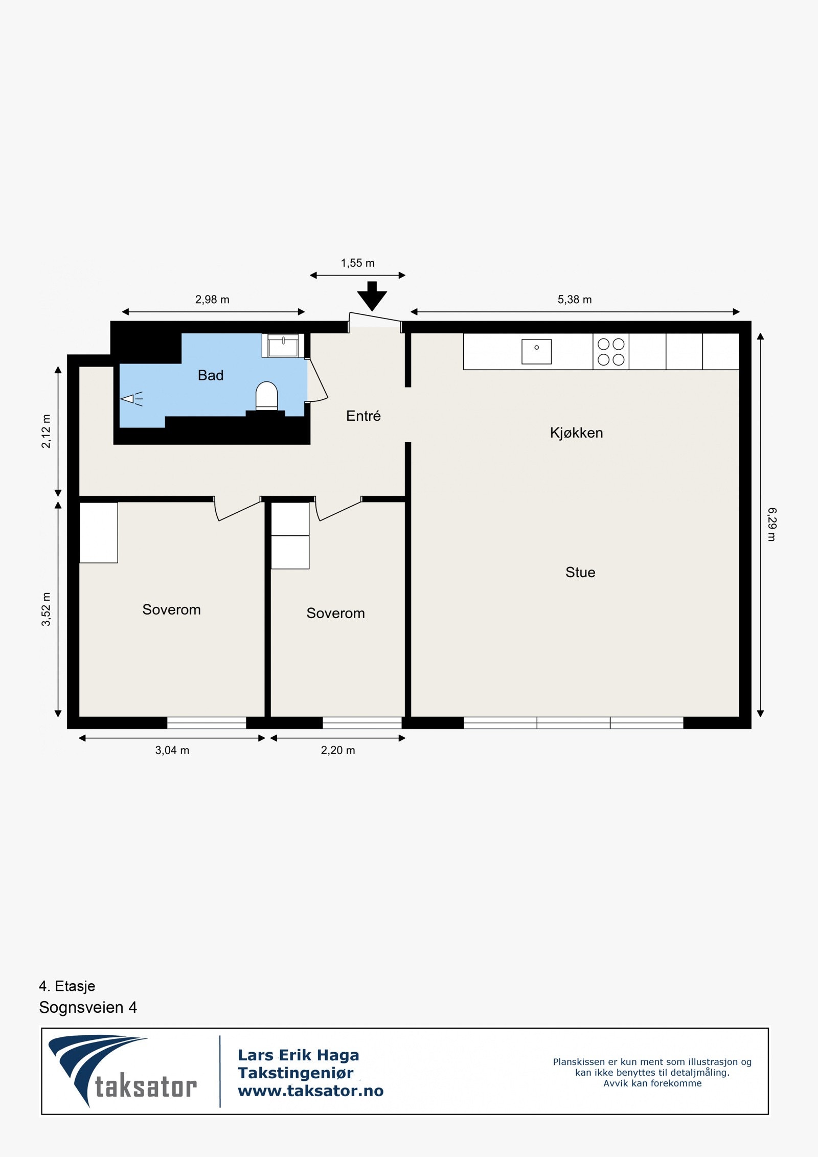 Plantegning. Galleribilde