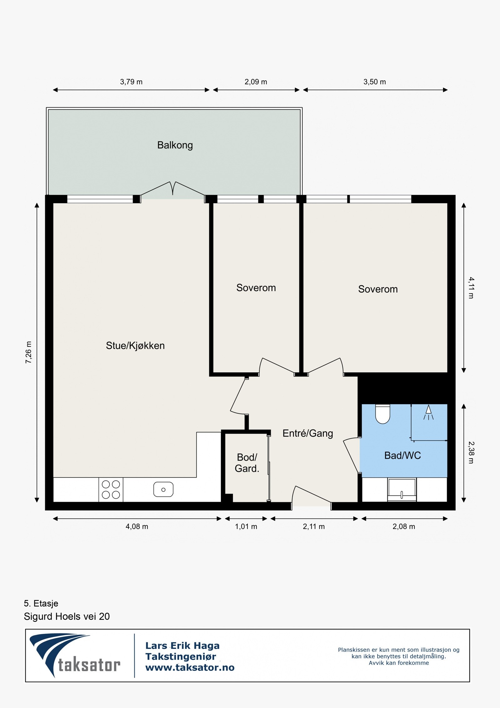 Plantegning. Galleribilde