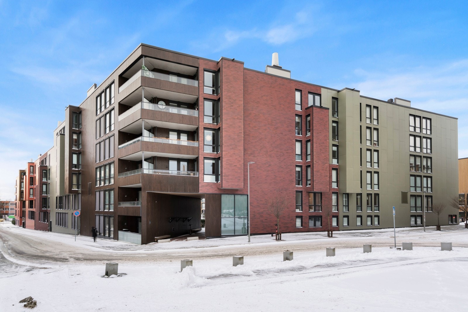 Fasade - velkommen til et hyggelig nabolag! Galleribilde