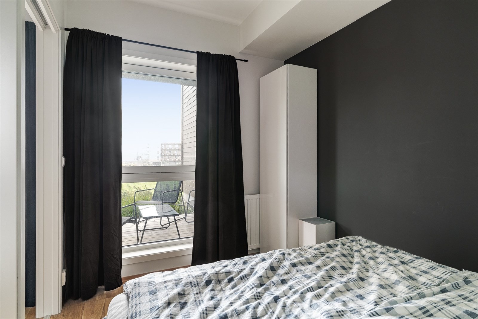 Soverommet er på 8 m². Galleribilde