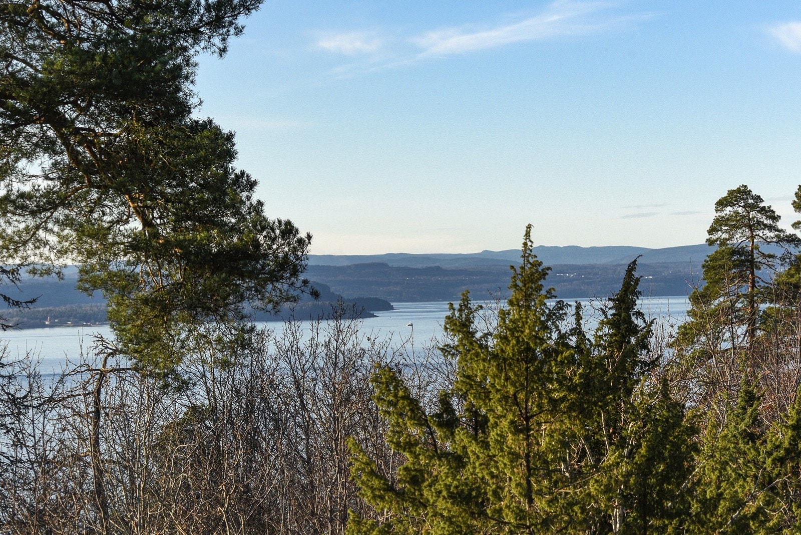 Her vil du bo tilbaketrukket og skjermet, omkranset av natur og med fin utsikt. Galleribilde