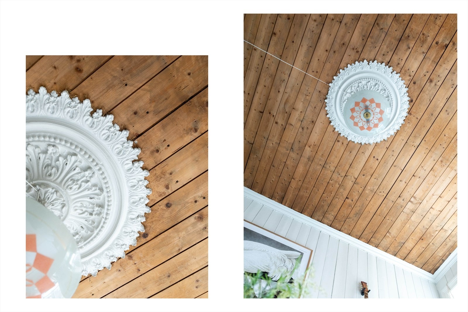 - Klassisk rosett i himling - Galleribilde