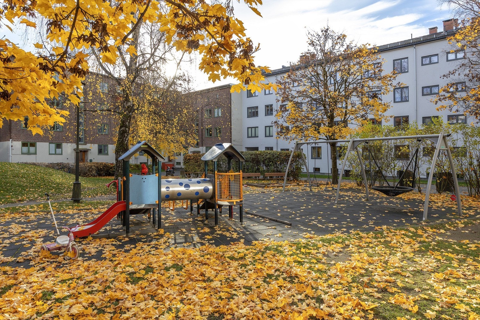 Her er det også lekeplass for barna. Galleribilde