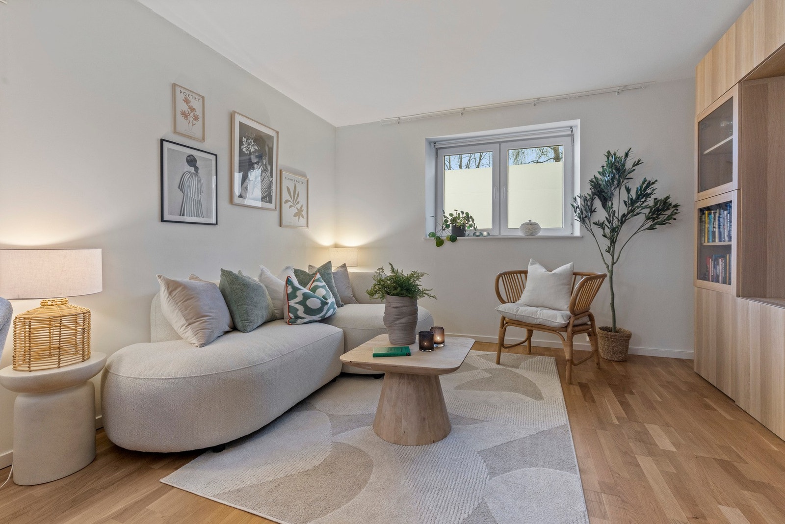 - En moderne & stilren 3-roms - Galleribilde