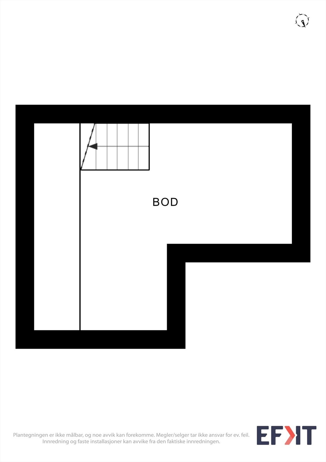 Plantegning potetkjeller Galleribilde