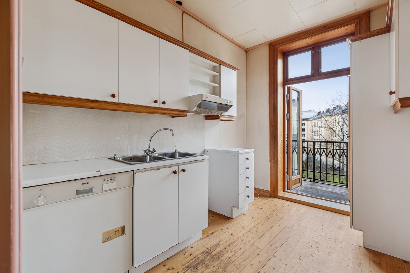 Dagens kjøkken kan for eksempel bli leilighetens andre soverom Galleribilde