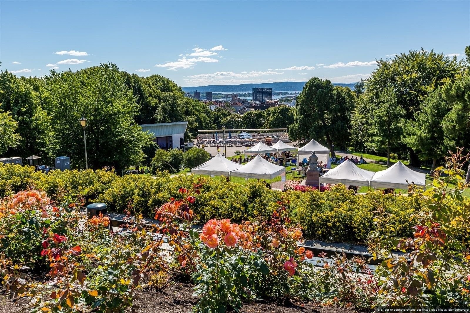 Sommerstemning Galleribilde