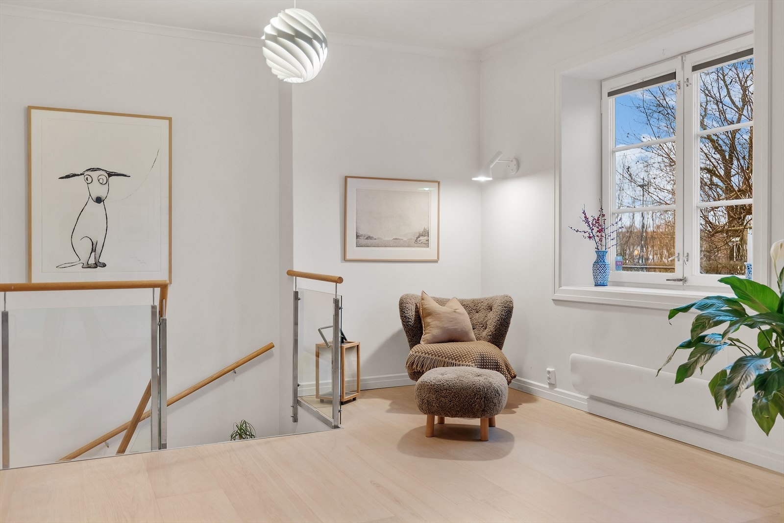 Videre kommer vi ned til boligens underetasje. Galleribilde