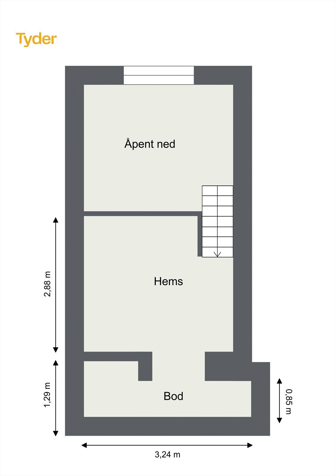 Plantegning, hems. Galleribilde