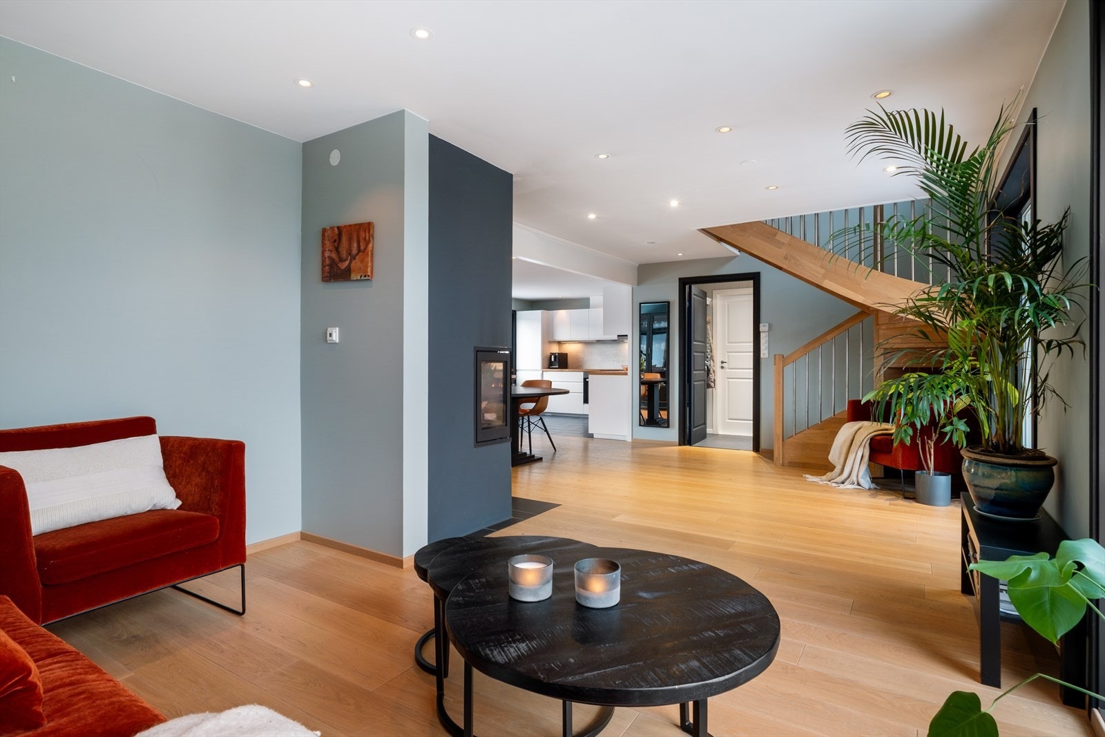 God romfølelse som binder rommene sammen. Galleribilde