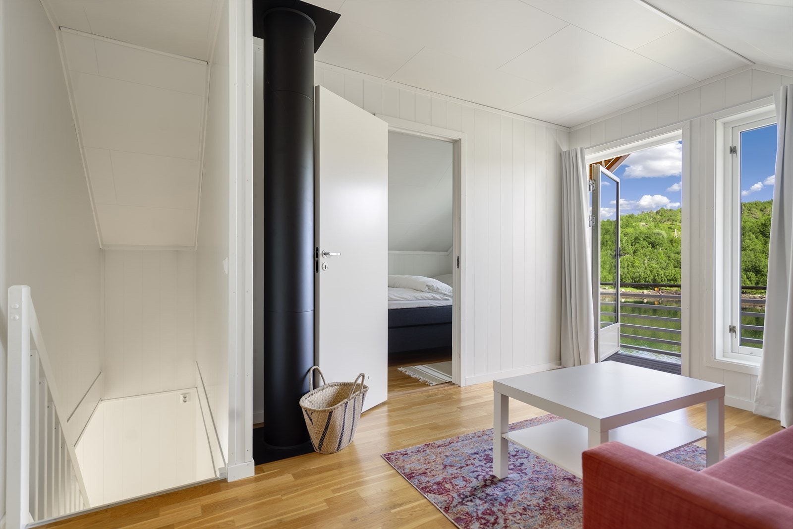 3 stk soverom i rorbuens andre etasje. Galleribilde