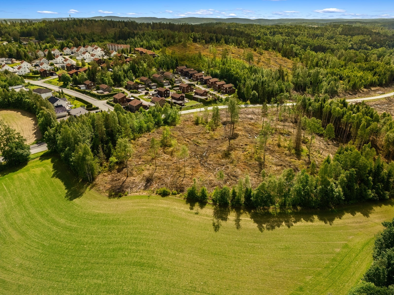 Dronefoto Galleribilde