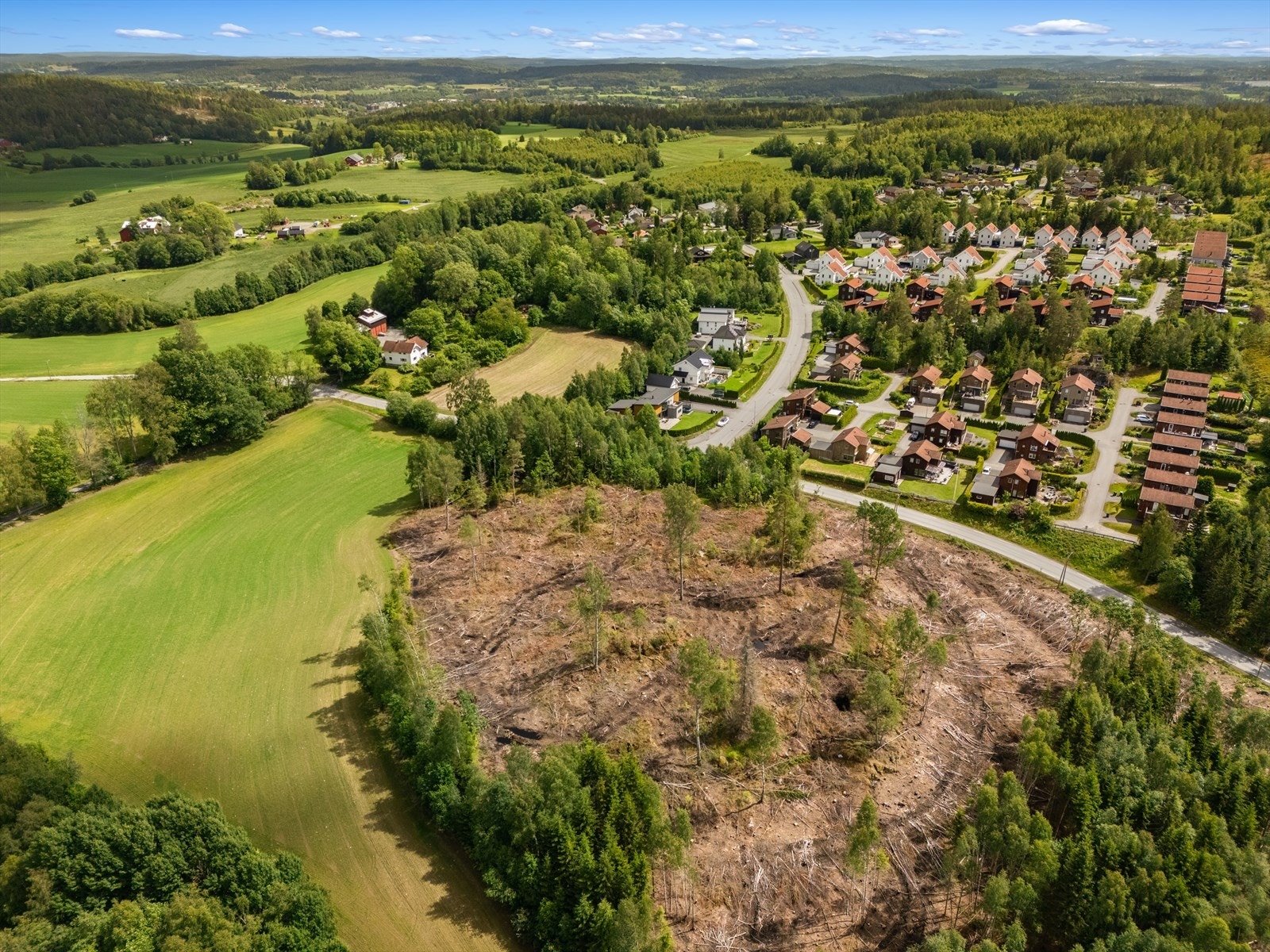 Dronefoto Galleribilde