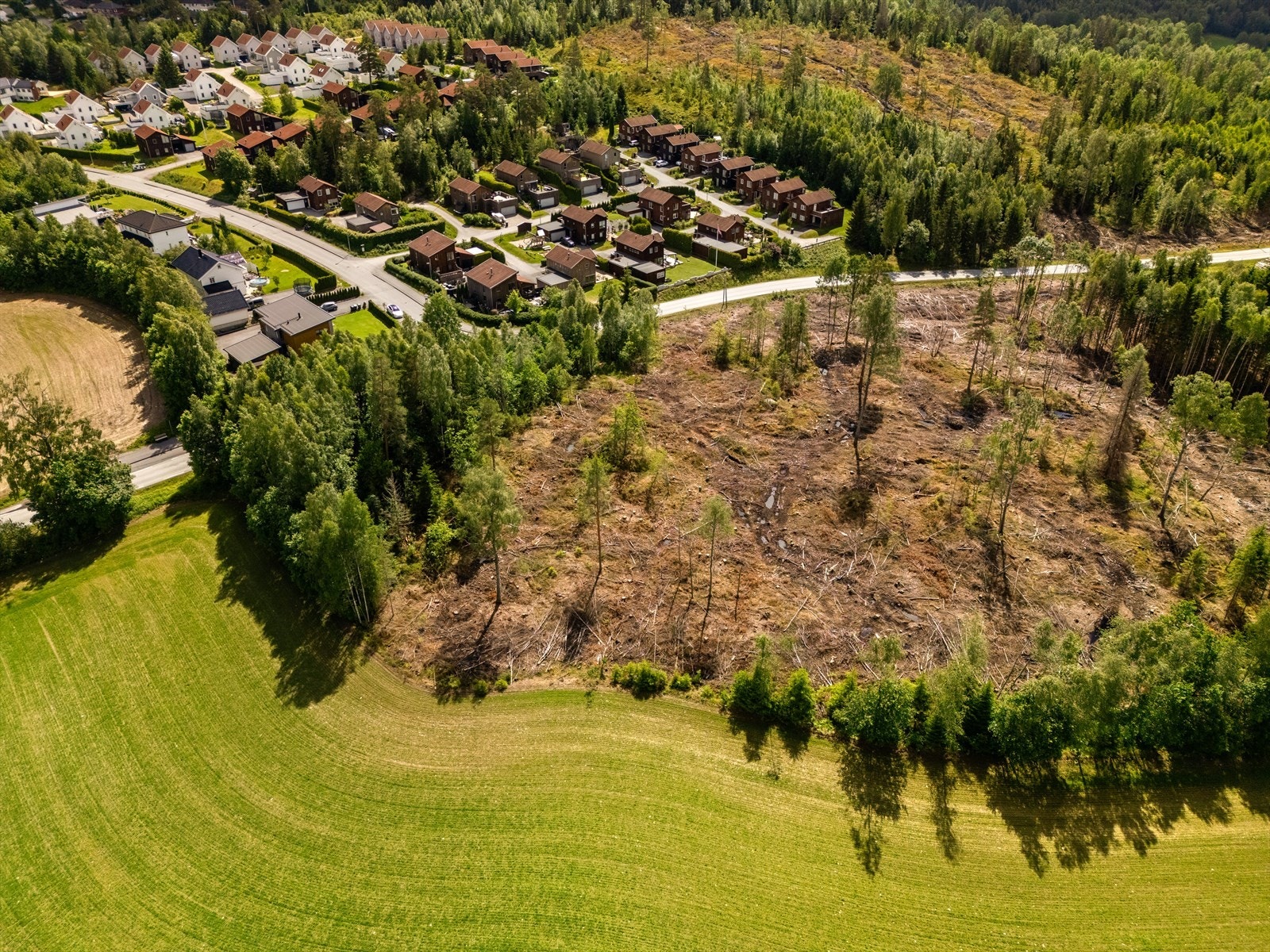 Dronefoto Galleribilde