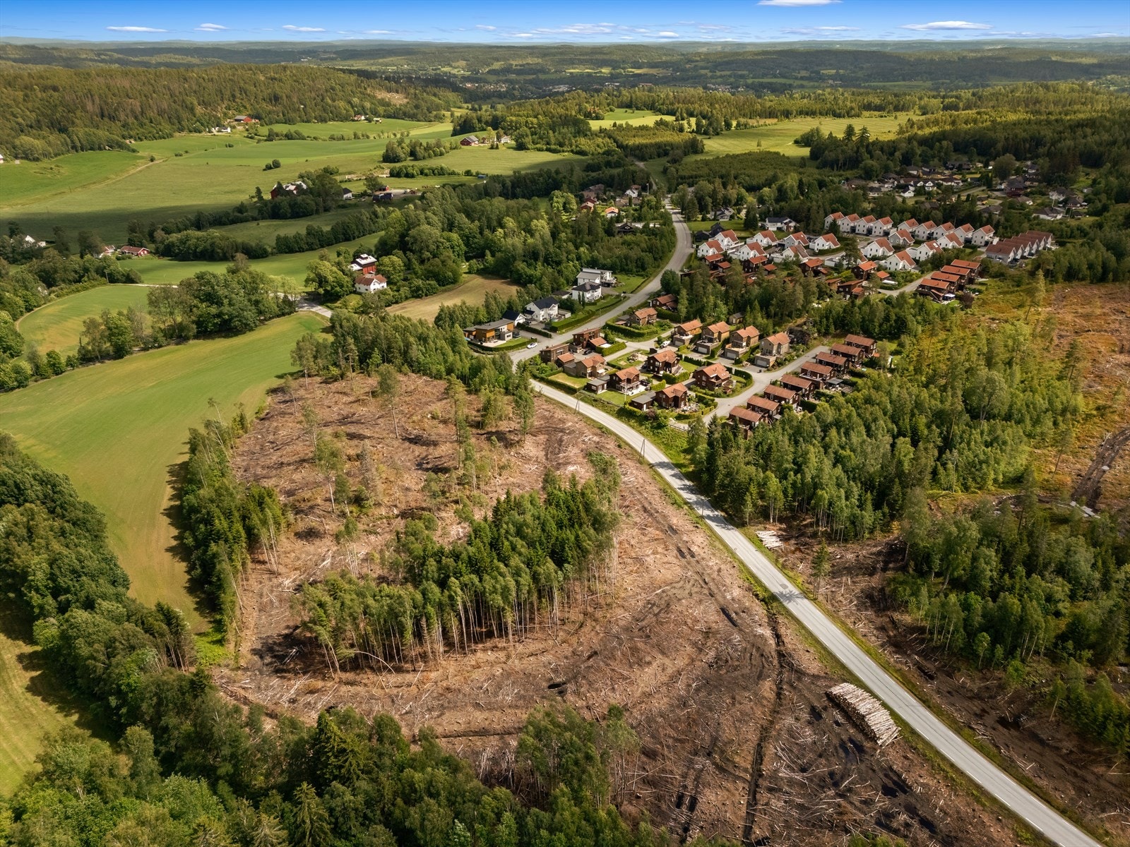 Dronefoto Galleribilde