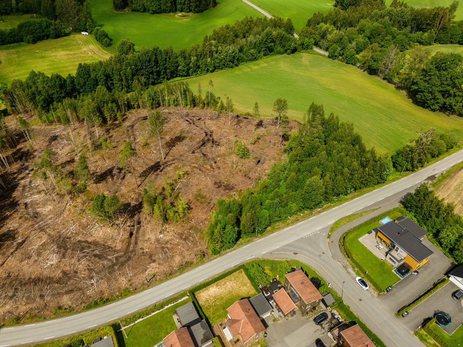 Dronefoto Galleribilde
