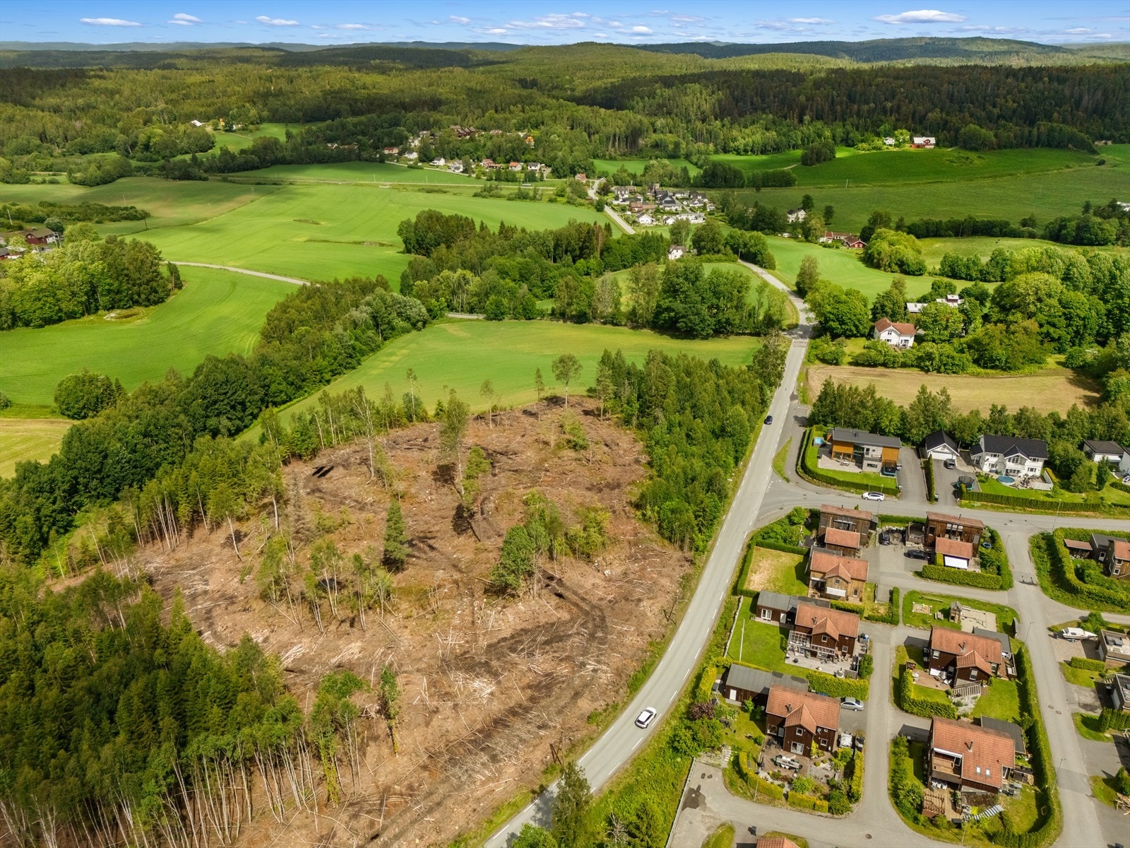 Dronefoto Galleribilde