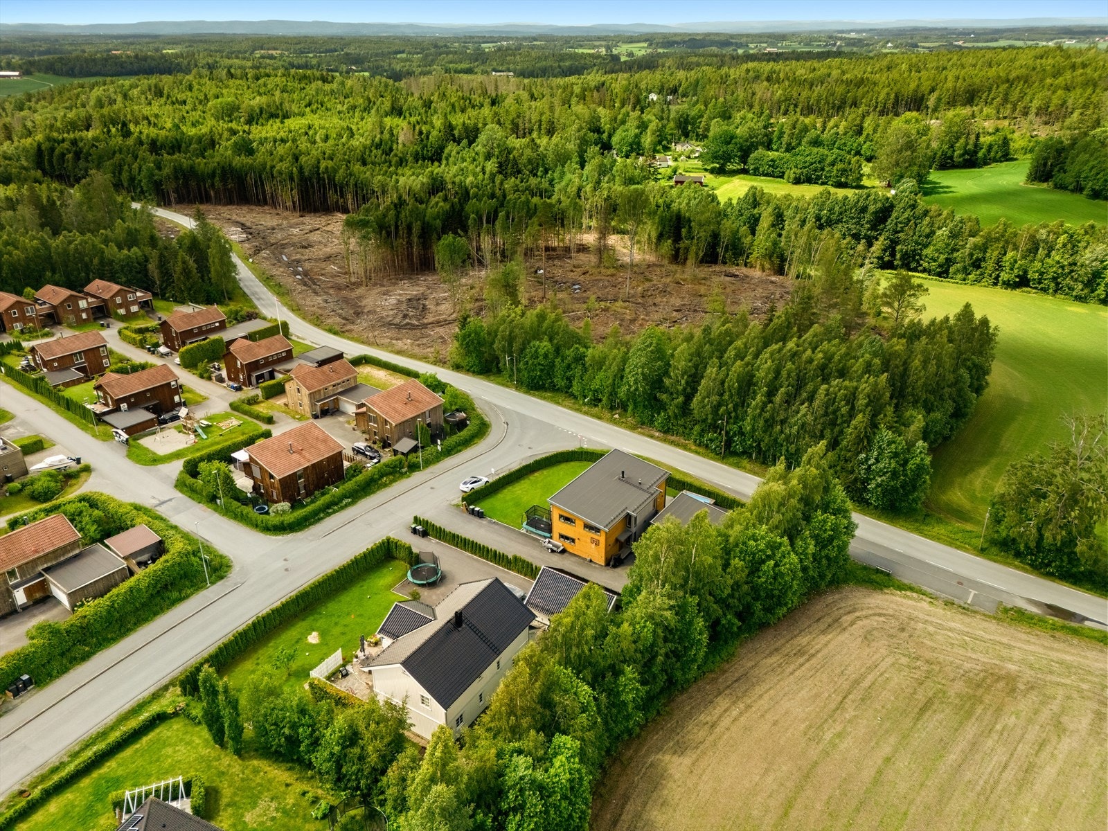 Dronefoto Galleribilde