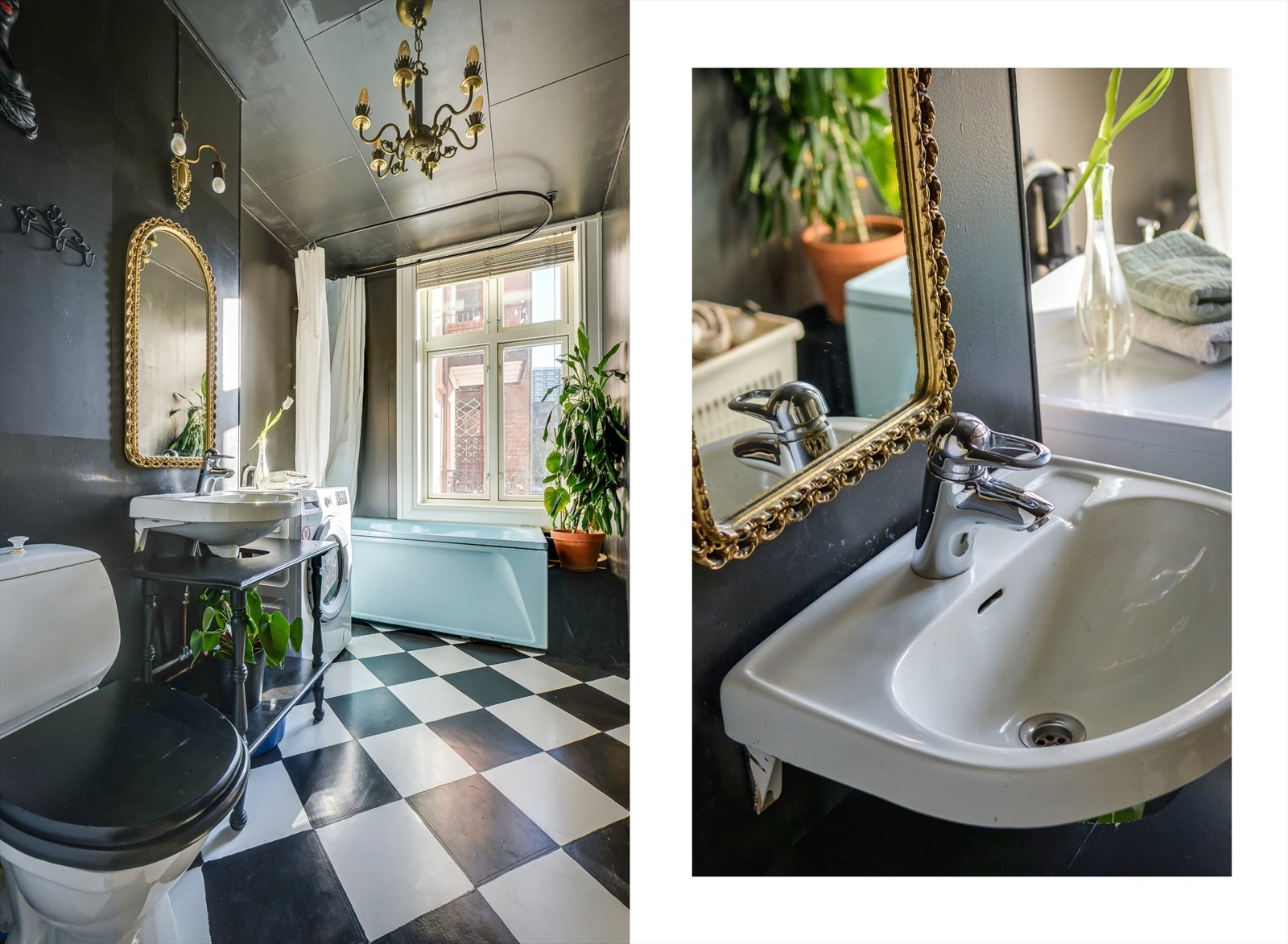 Badet er av eldre dato, men gir et mørkt og delikat inntrykk. Galleribilde