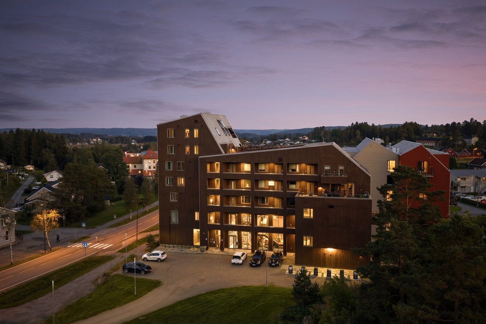 Dronefoto Galleribilde