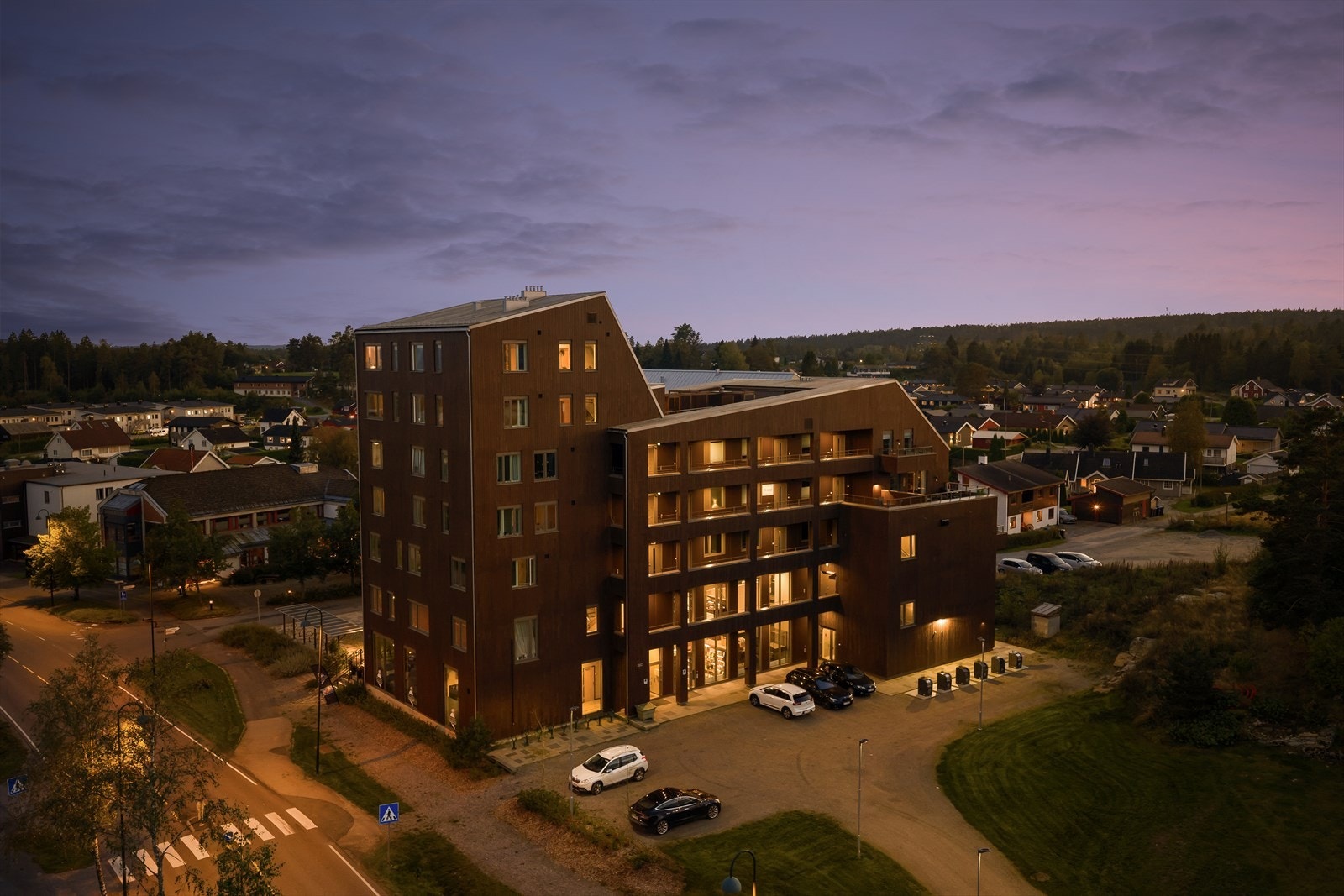 Dronefoto Galleribilde