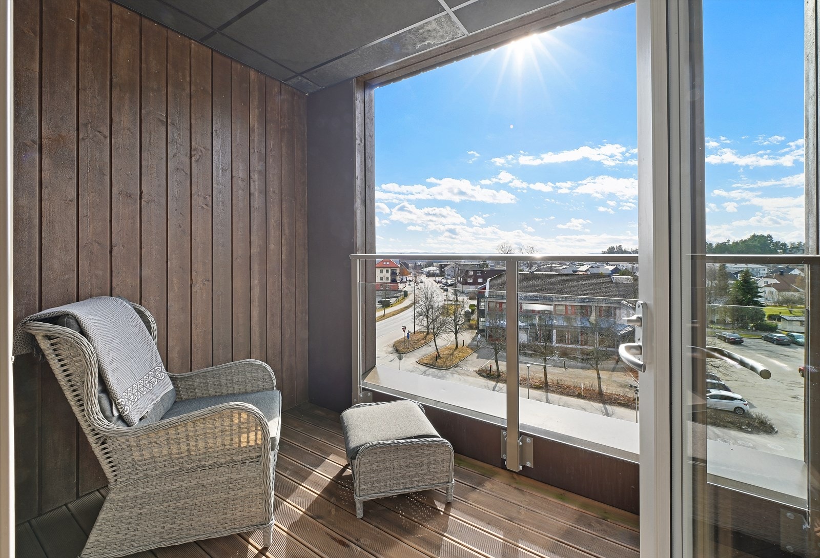 Balkong tilhørende hovedsoverommet Galleribilde