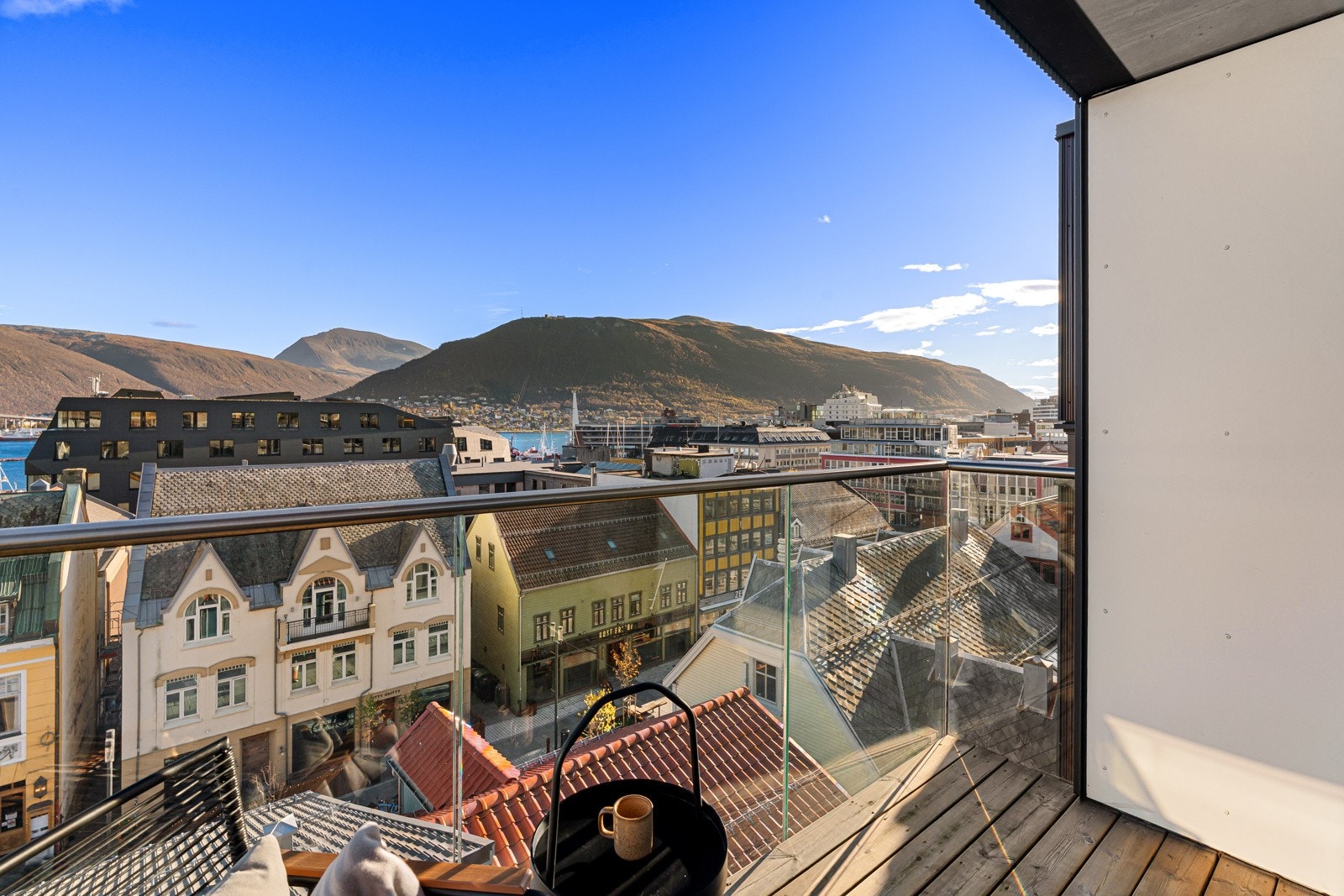 Her har du plass til utemøblement. Galleribilde