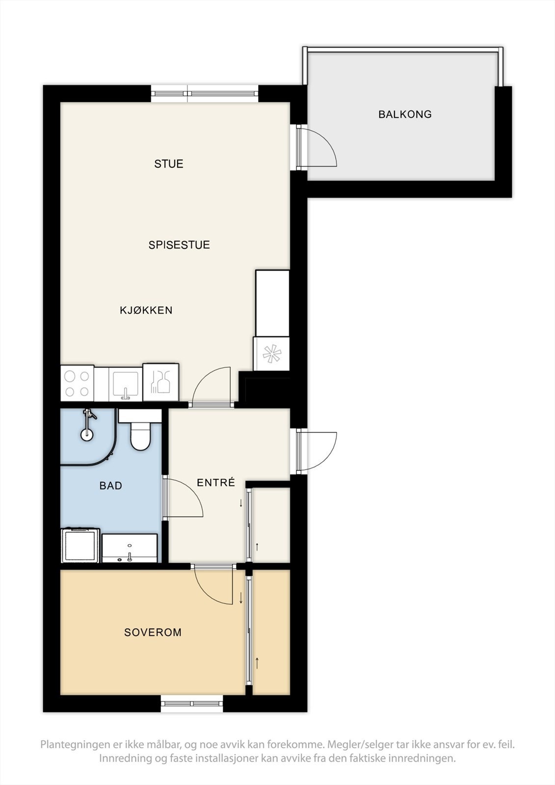 Planskisse. Galleribilde