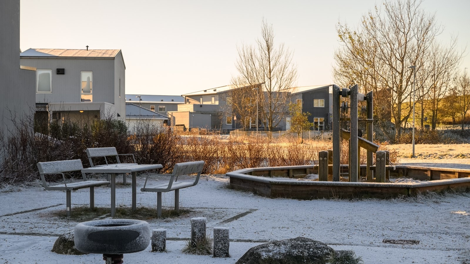 Lekeplass like ved Galleribilde