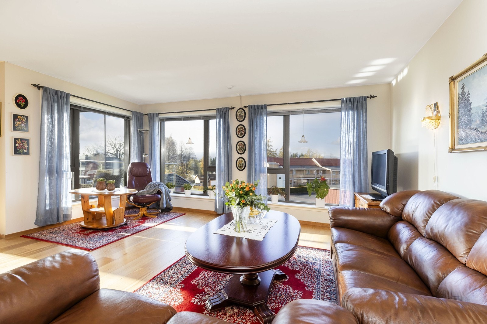 Store vinduer Galleribilde