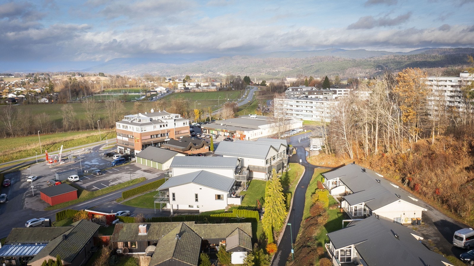 Beliggende flott og landlig på Borgeåsen Galleribilde