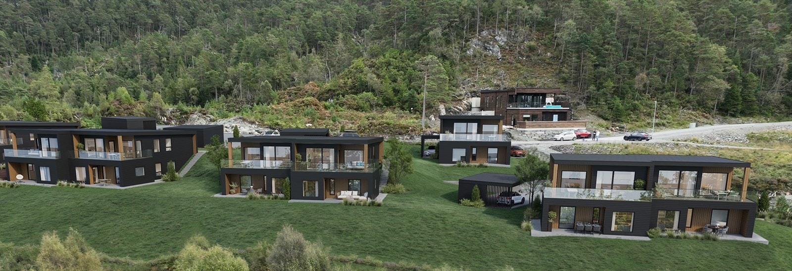 Strøno - Skogshaugane Galleribilde