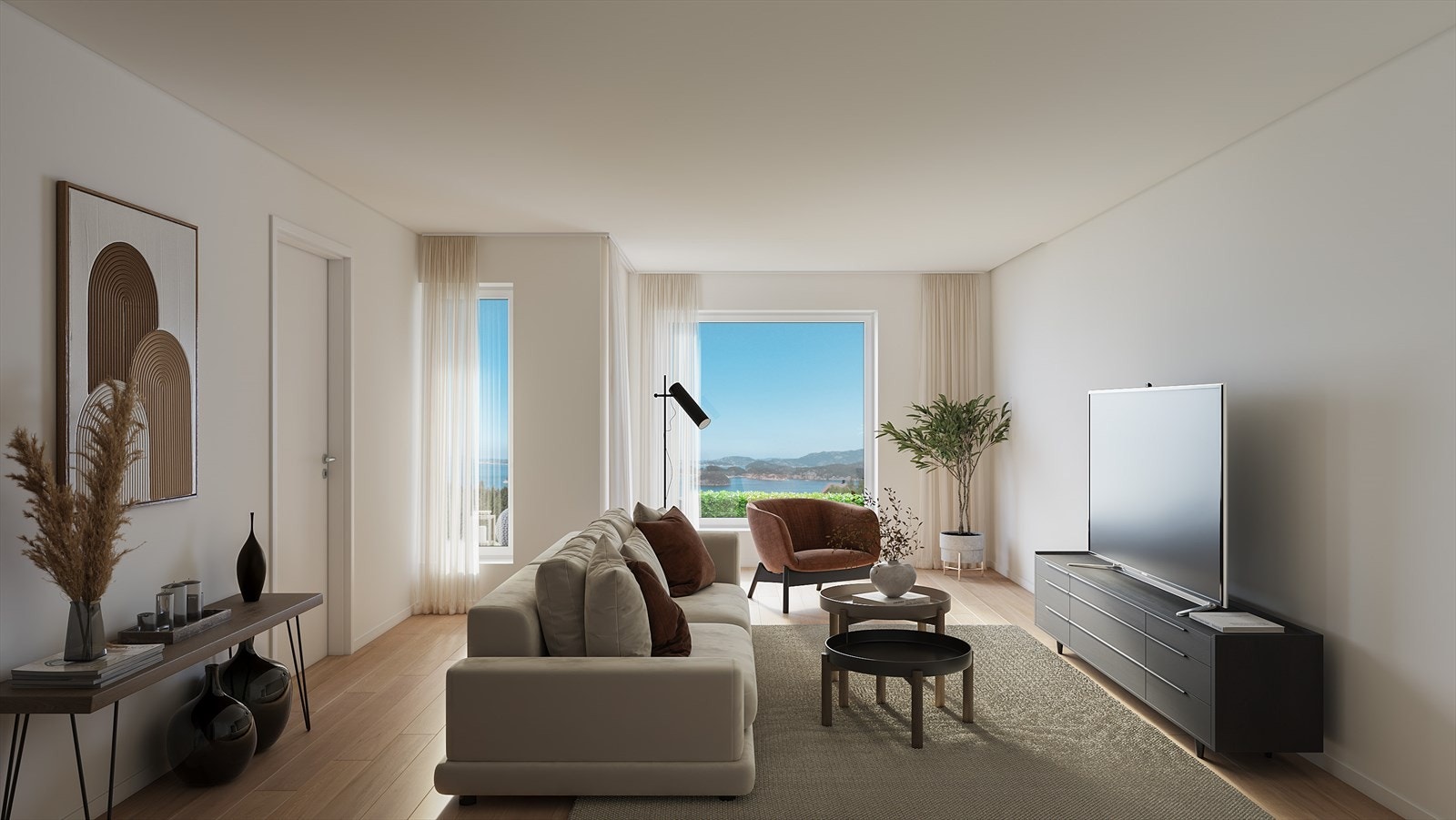 1.Etasje Stue Galleribilde