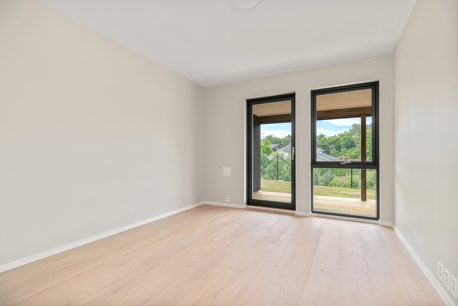 Soverom 3 med utgang til terrasse Galleribilde