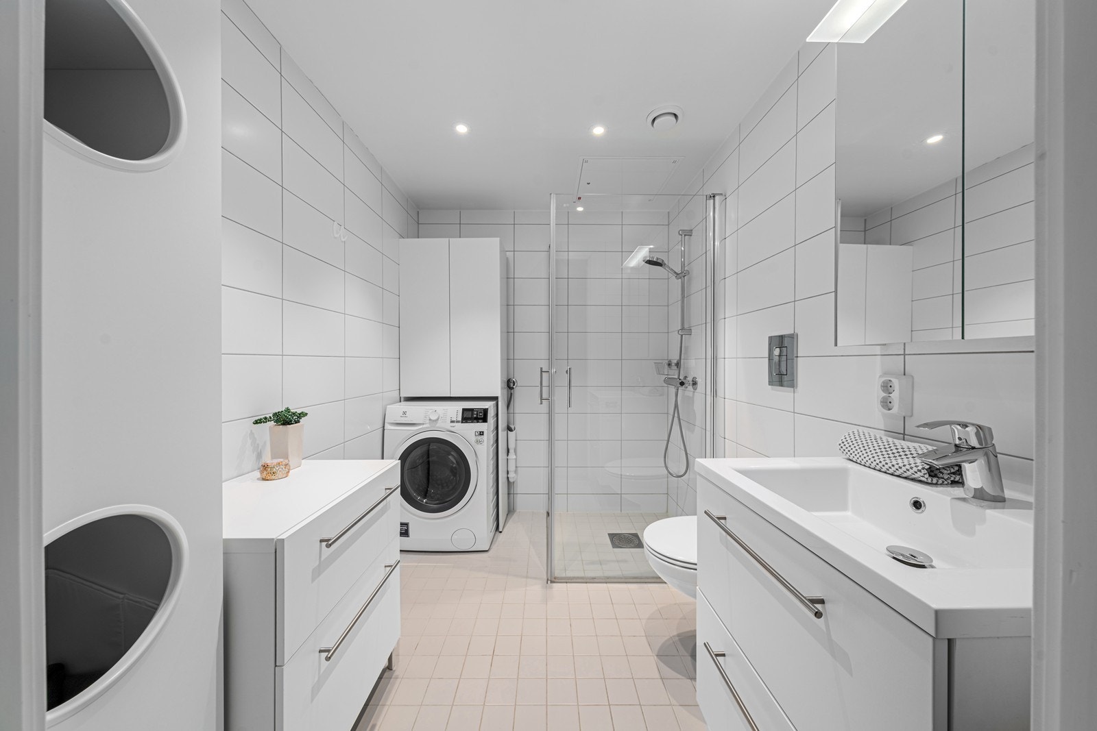 Nyere flislagt bad Galleribilde