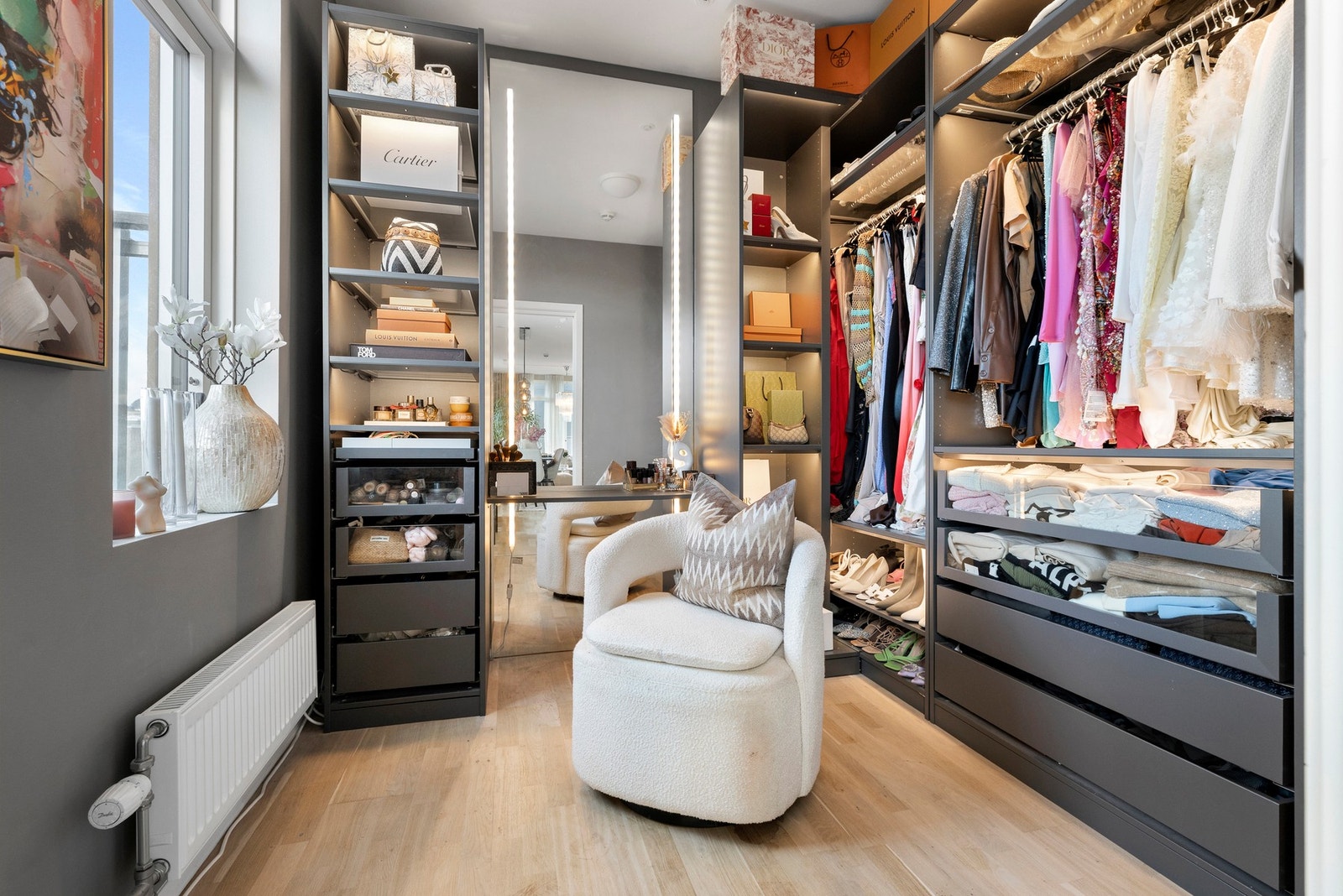 - Soverom II som i dag brukes som "walk-in" - Galleribilde