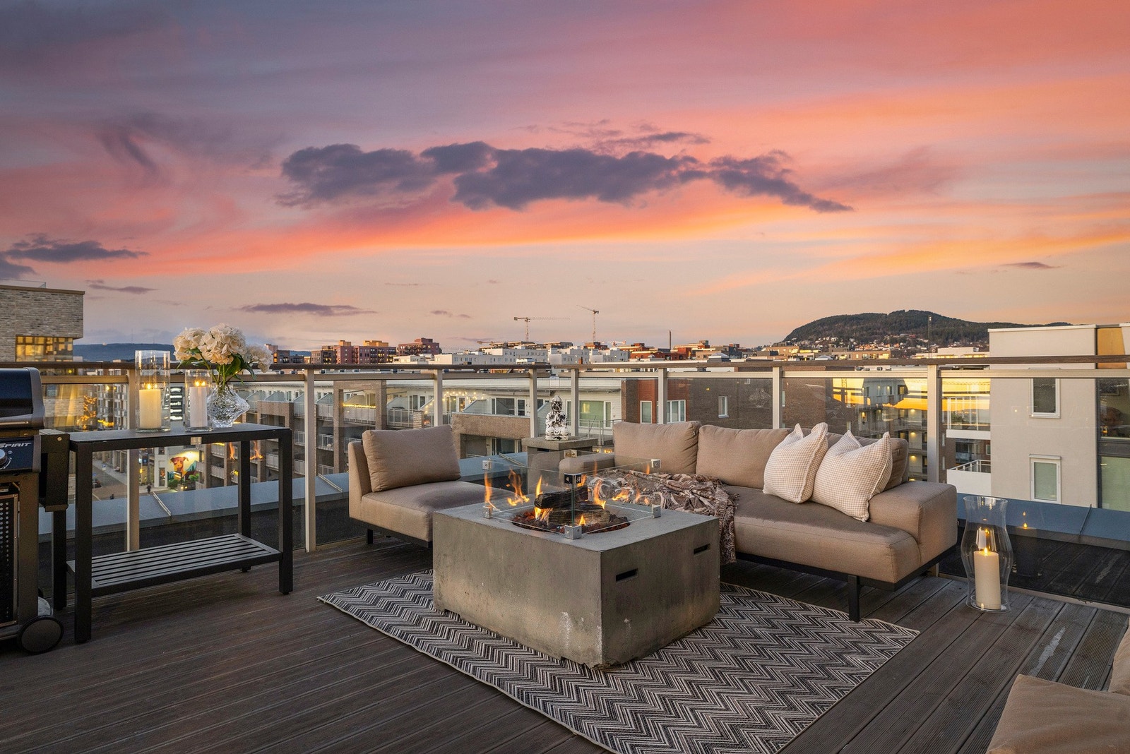 - Her kan du nyte varme sommerkvelder - Galleribilde