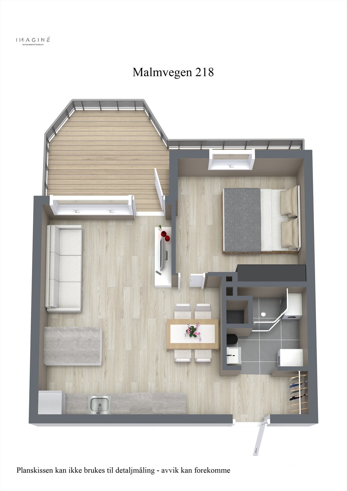 Malmvegen 218 - 3D Galleribilde