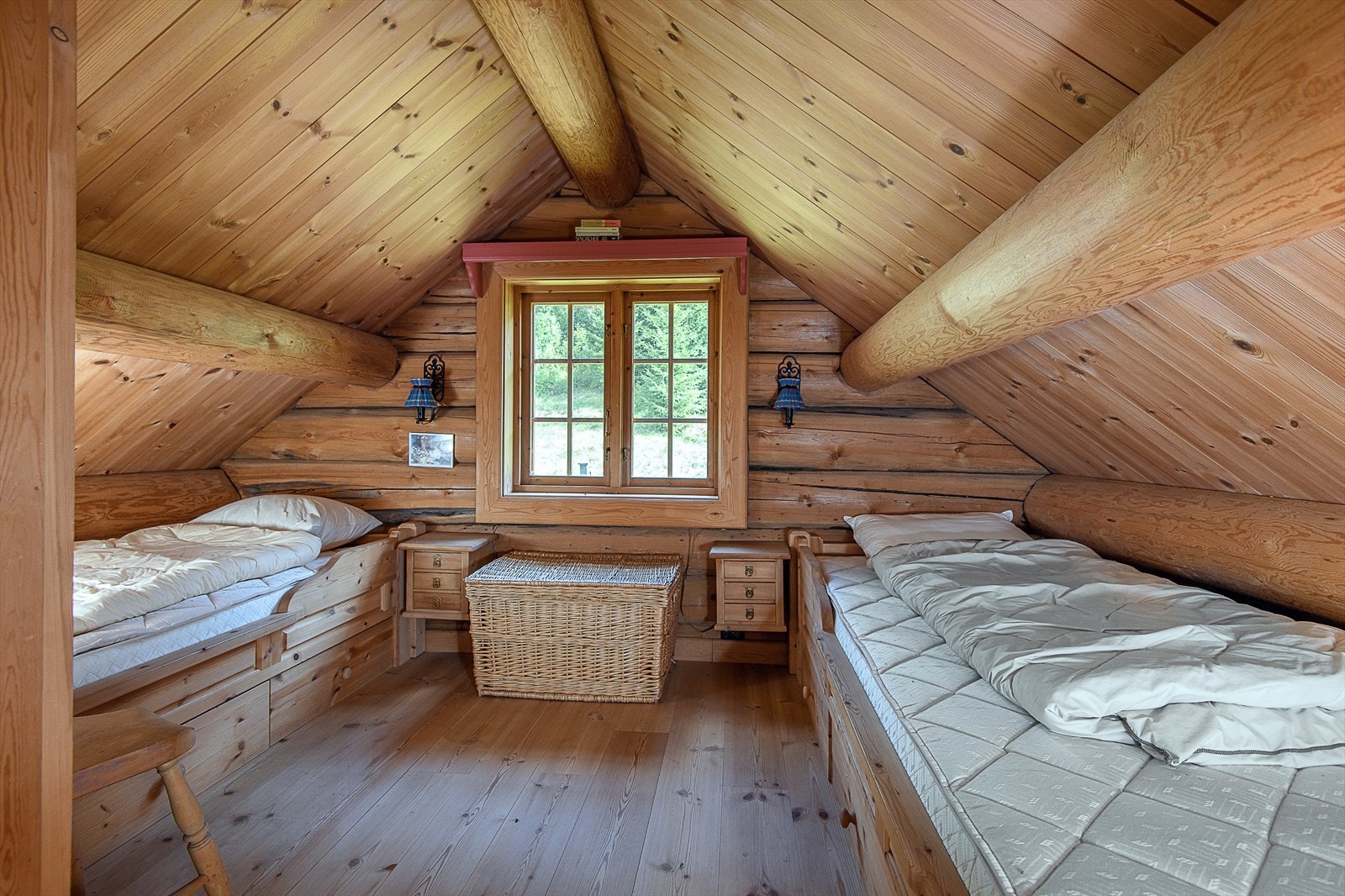 Hems innredet med sengeplasser. Galleribilde